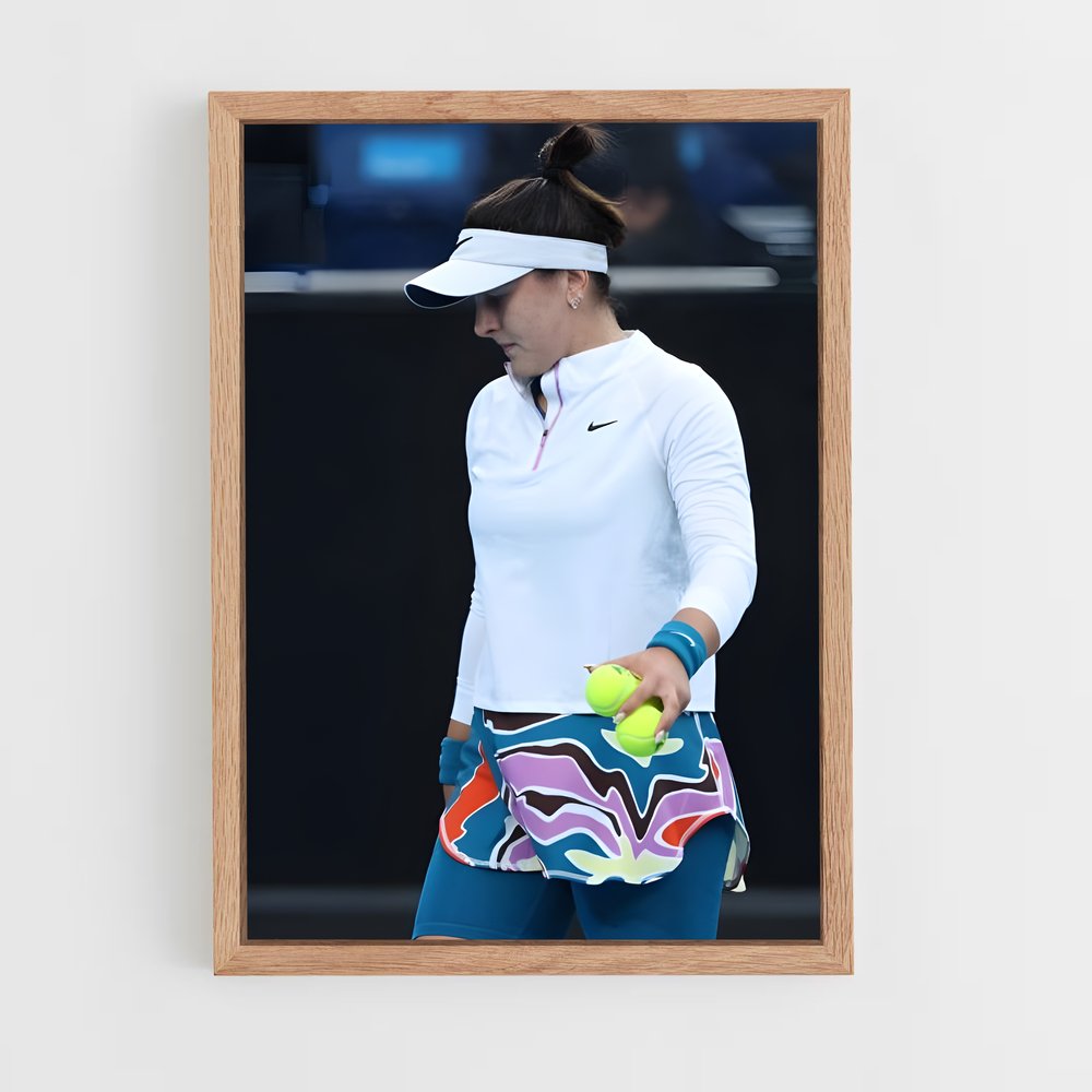 Poster Bianca de andreescu – affiche Tennis (vue 4)